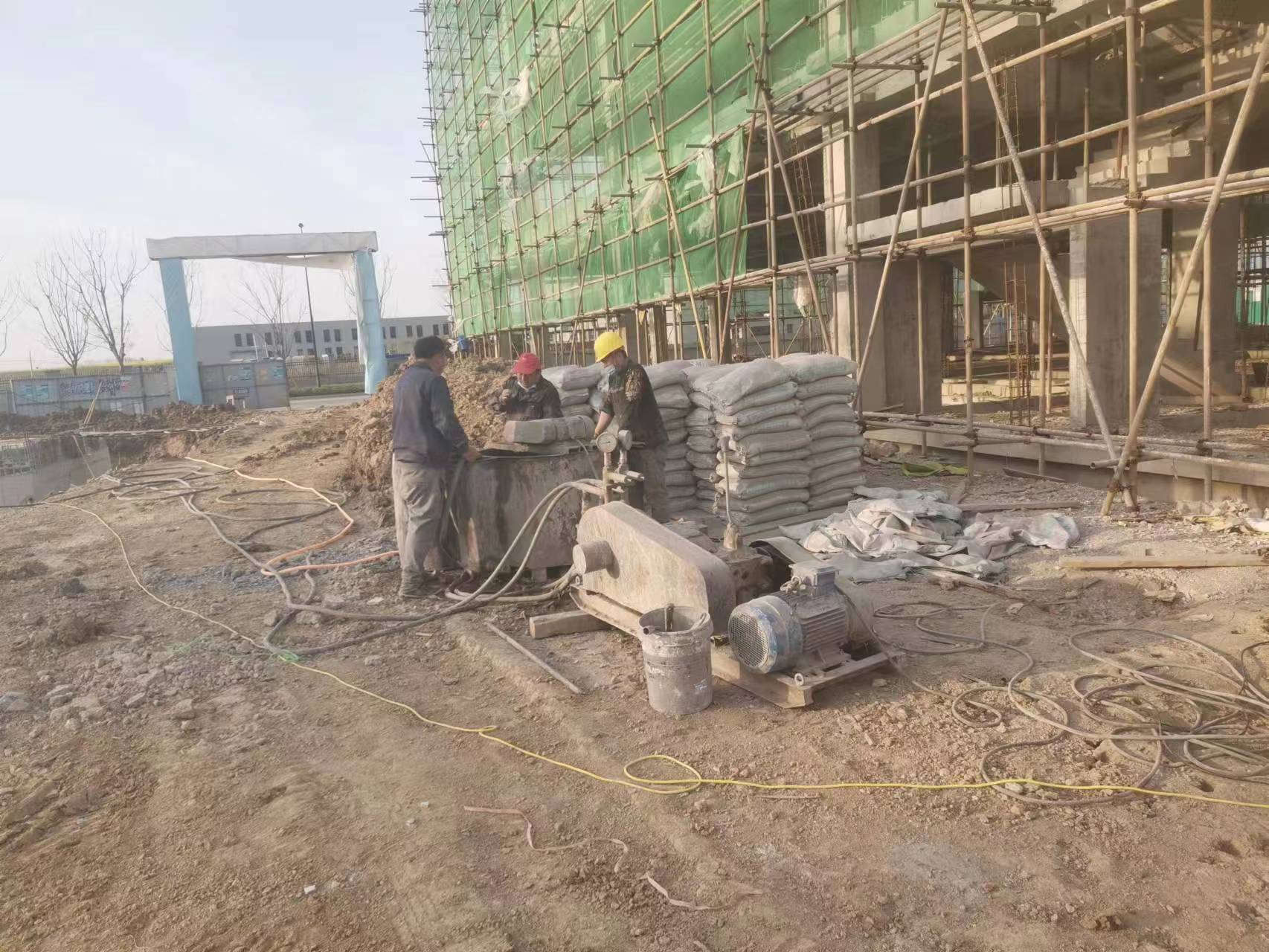 武昌别墅下沉注浆